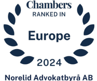 Chambers Europe 2024 – Ranked in, Norelid Advokatbyrå AB